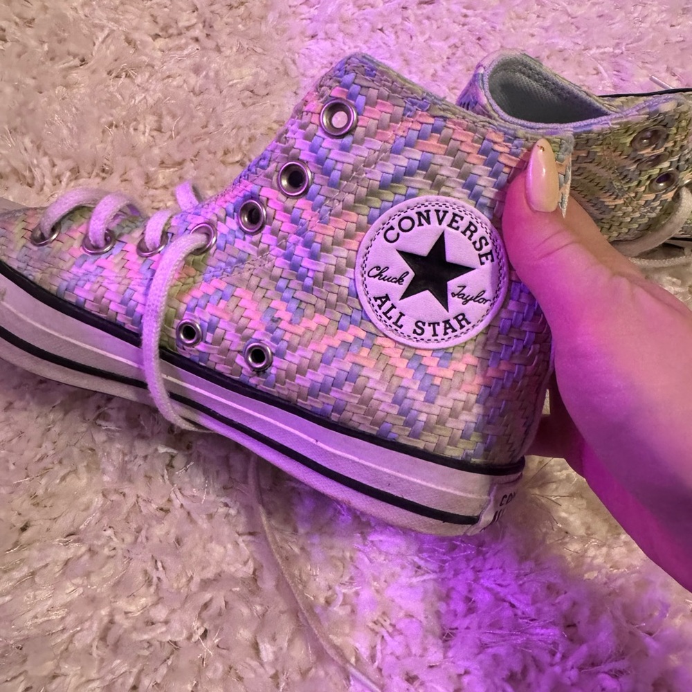 Converse Pastel Woven High-Tops
